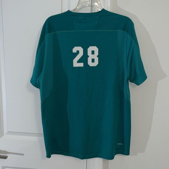 Team Issue UNCW Seahawks Baseball Josh Harvey stretch poly warm up shirt Jersey - Picture 3 of 3